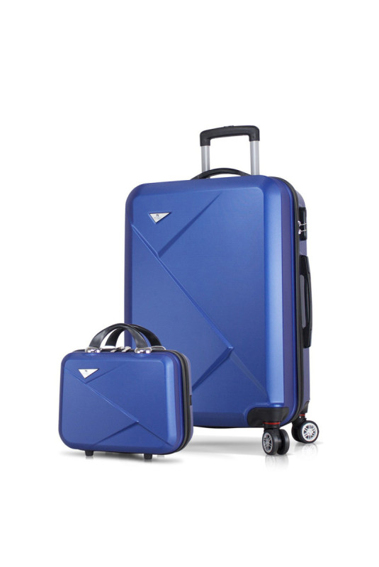 Ensemble de valises (2 pièces) - Bleu