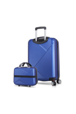 Ensemble de valises (2 pièces) - Bleu