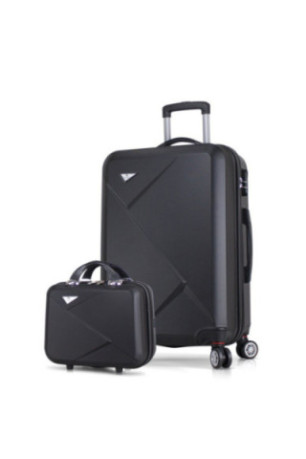 Ensemble de valises (2 pièces) - Noir