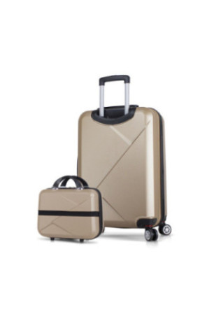 Ensemble de valises (2 pièces) - Or