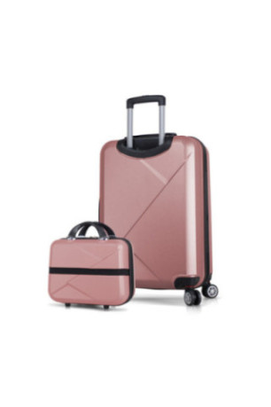 Ensemble de valises (2 pièces) - Or rose