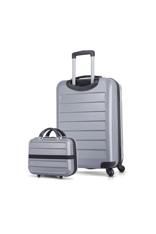 Ensemble de valises (2 pièces) - Gris