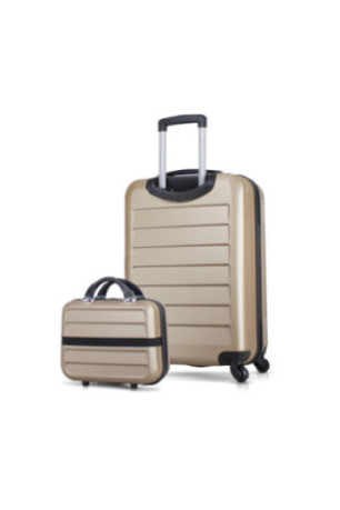 Ensemble de valises (2 pièces) - Or