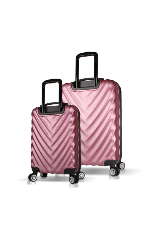 Ensemble de valises (2 pièces) - Or rose