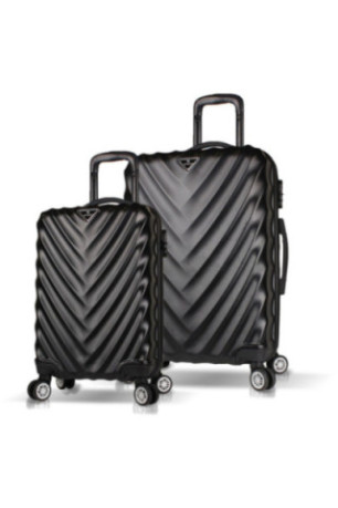 Ensemble de valises (2 pièces) - Noir