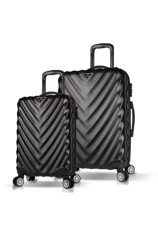 Ensemble de valises (2 pièces) - Noir