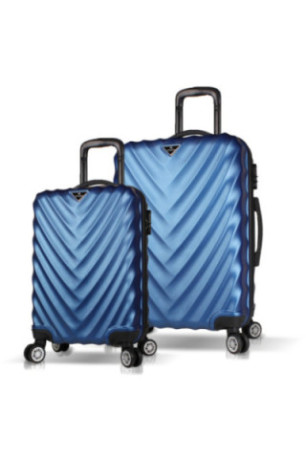 Ensemble de valises (2 pièces) - Bleu foncé