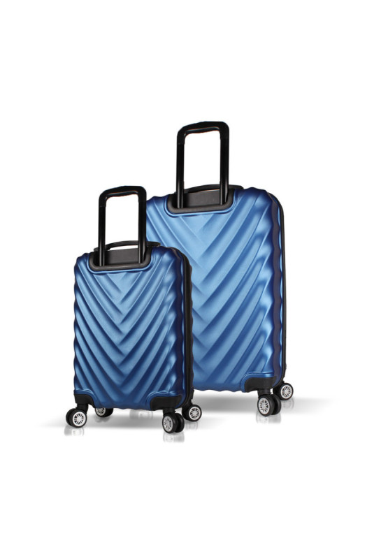 Ensemble de valises (2 pièces) - Bleu foncé