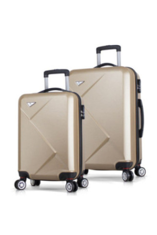 Ensemble de valises (2 pièces) - Or