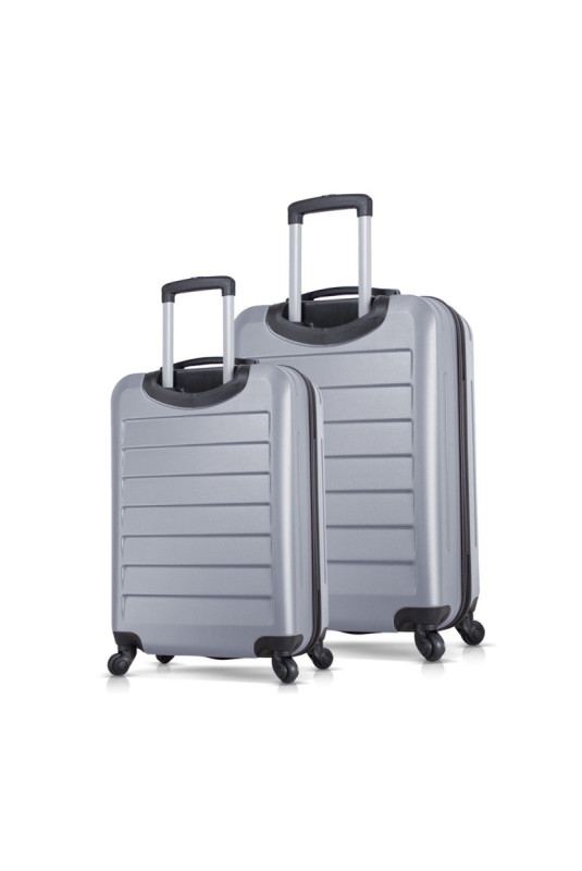 Ensemble de valises (2 pièces) - Gris