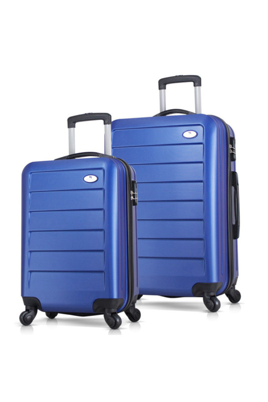 Ensemble de valises (2 pièces) - Bleu