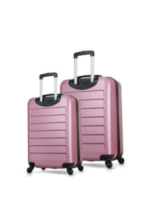Ensemble de valises (2 pièces) - Or rose