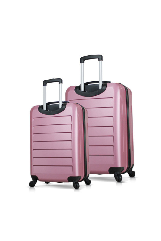 Ensemble de valises (2 pièces) - Or rose