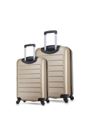 Ensemble de valises (2 pièces) - Or