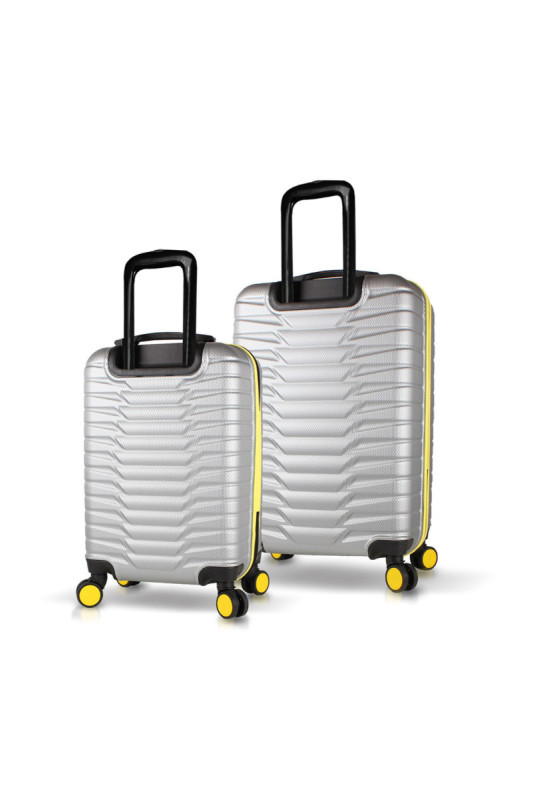 Ensemble de valises (2 pièces) - Gris