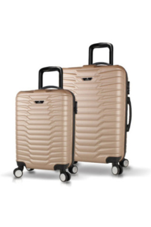 Ensemble de valises (2 pièces) - Or