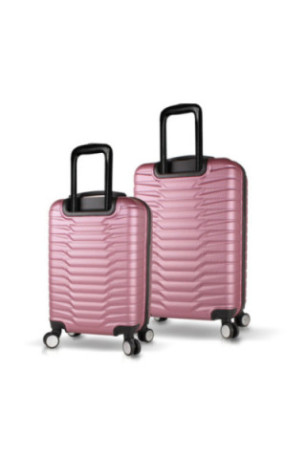 Ensemble de valises (2 pièces) - Or rose