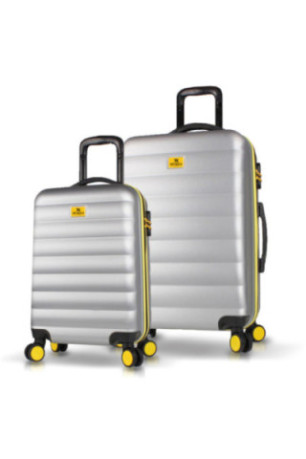Ensemble de valises (2 pièces) - Gris