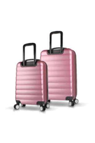 Ensemble de valises (2 pièces) - Or rose