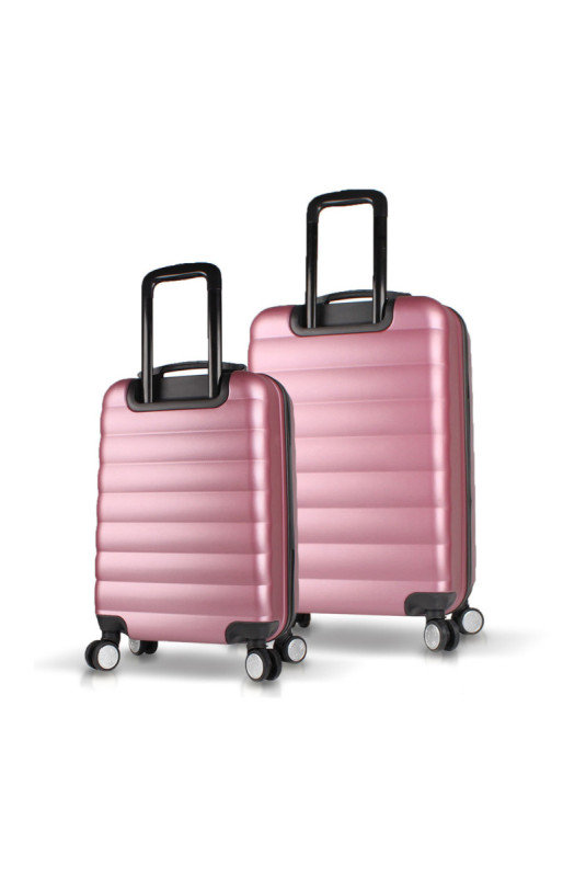 Ensemble de valises (2 pièces) - Or rose