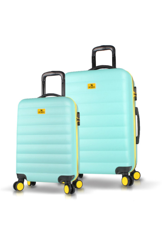 Ensemble de valises (2 pièces) - Menthe