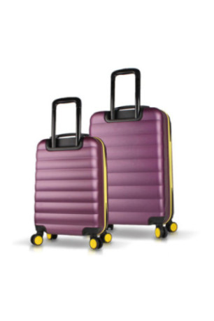 Ensemble de valises (2 pièces) - Prune