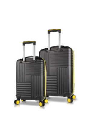 Ensemble de valises (2 pièces) - Noir