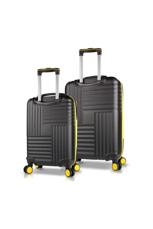 Ensemble de valises (2 pièces) - Noir