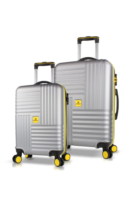 Ensemble de valises (2 pièces) - Gris