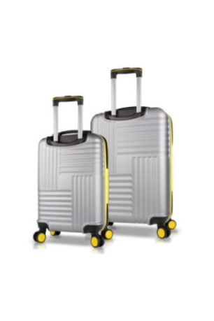 Ensemble de valises (2 pièces) - Gris