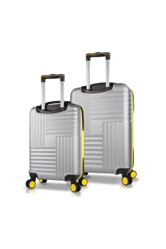 Ensemble de valises (2 pièces) - Gris