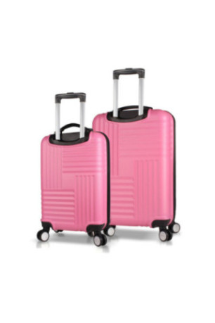 Ensemble de valises (2 pièces) - Rose