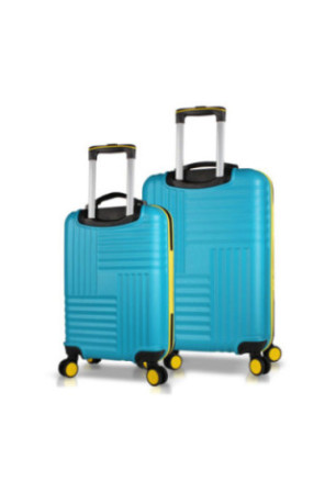 Ensemble de valises (2 pièces) - Turquoise