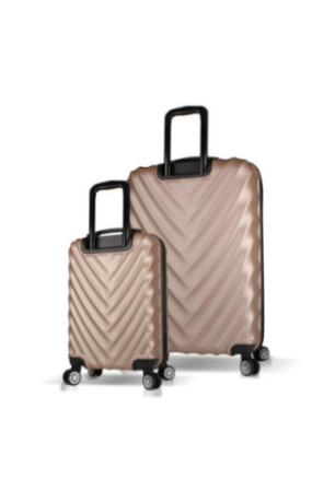 Ensemble de valises (2 pièces) - Or