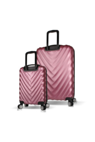 Ensemble de valises (2 pièces) - Or rose