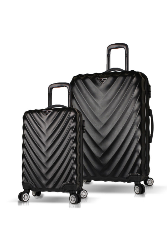 Ensemble de valises (2 pièces) - Noir