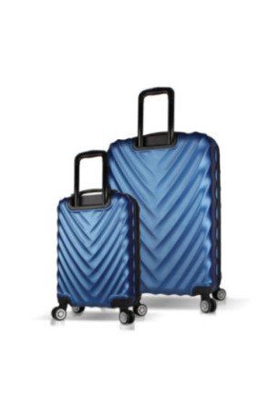 Ensemble de valises (2 pièces) - Bleu foncé