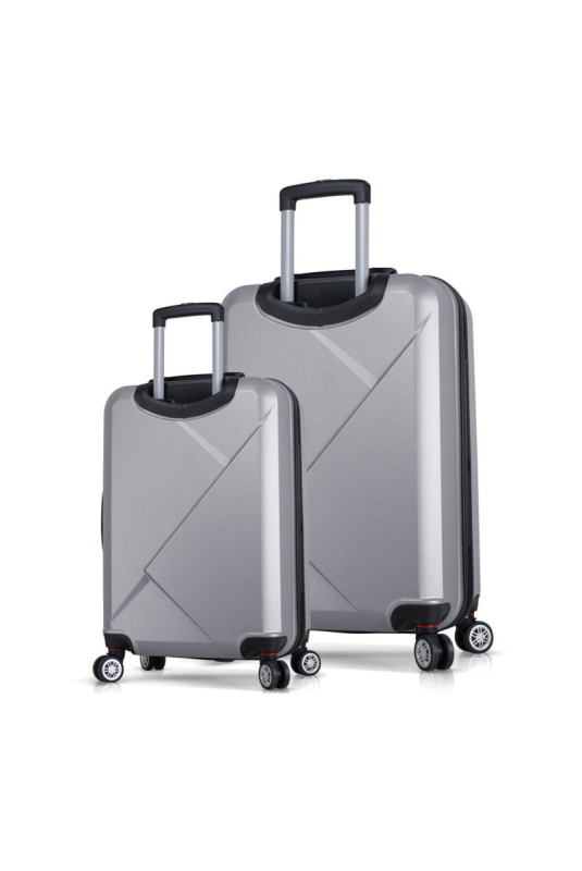 Ensemble de valises (2 pièces) - Gris