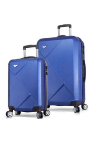 Ensemble de valises (2 pièces) - Bleu