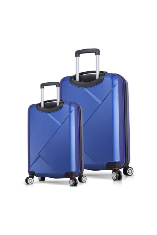 Ensemble de valises (2 pièces) - Bleu