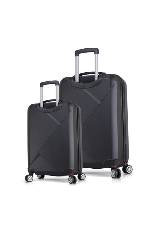 Ensemble de valises (2 pièces) - Noir