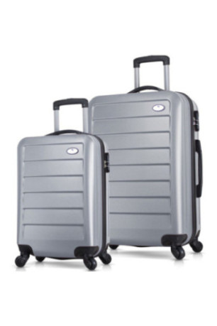 Ensemble de valises (2 pièces) - Gris