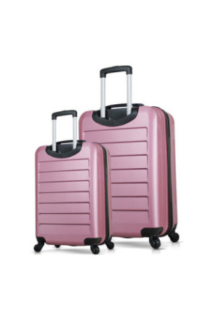 Ensemble de valises (2 pièces) - Or rose