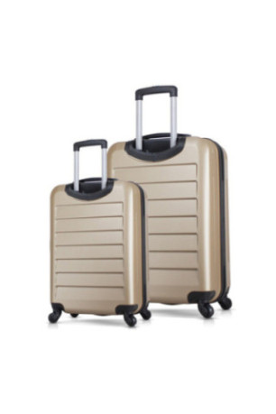 Ensemble de valises (2 pièces) - Or