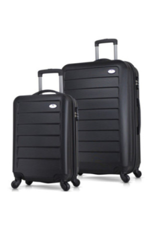 Ensemble de valises (2 pièces) - Noir