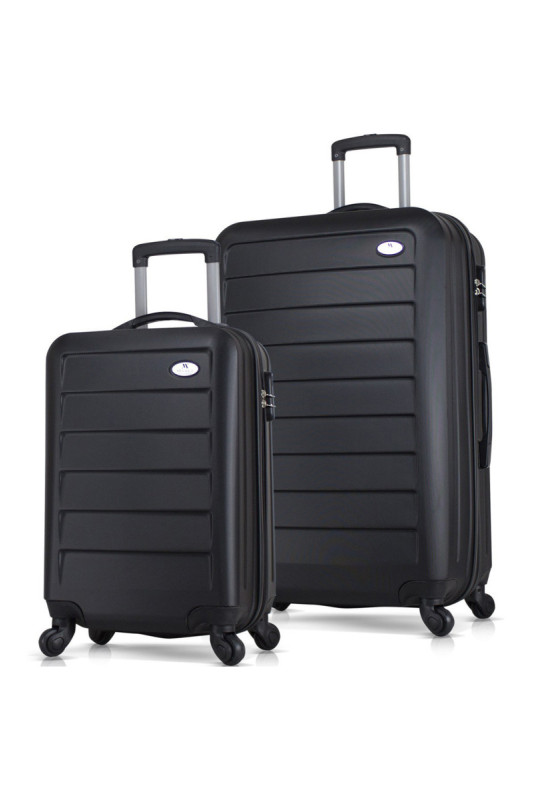 Ensemble de valises (2 pièces) - Noir