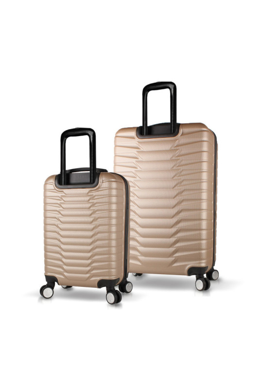 Ensemble de valises (2 pièces) - Or