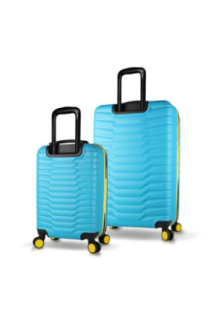 Ensemble de valises (2 pièces) - Turquoise