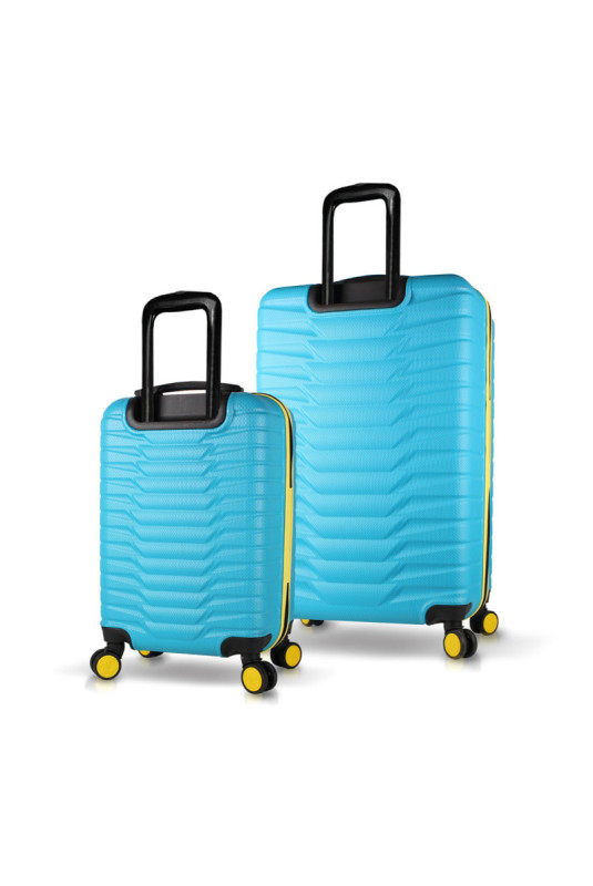 Ensemble de valises (2 pièces) - Turquoise