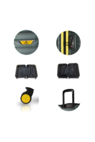 Ensemble de valises (2 pièces) - Kaki